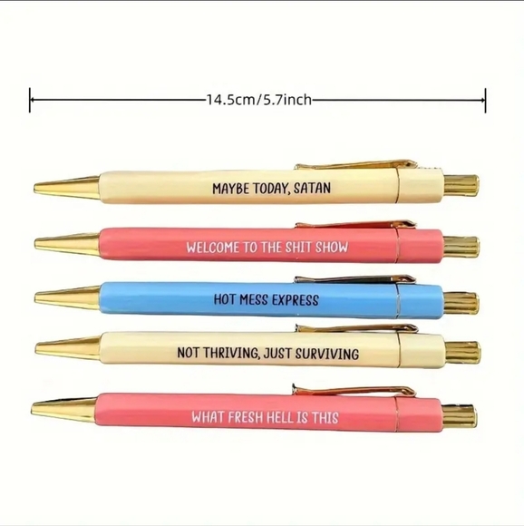 Welcome to the S**t Show Pen Set FUNNY - Picture 4 of 4